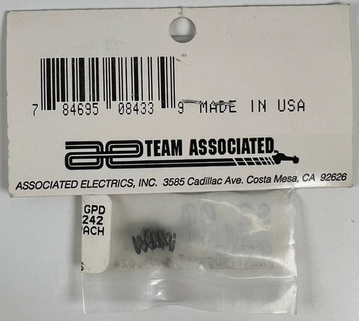 ASC8433 024 Springs for 1/10 Dynamic Front End Kit