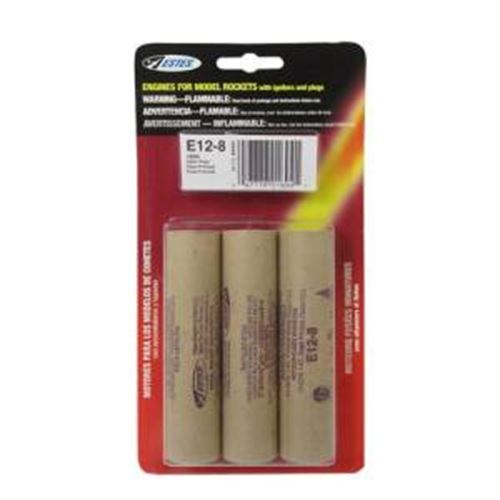 Estes 24 mm E12-8 Model Rocket Haz - EST1694
