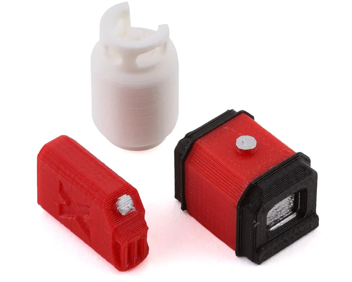 Scale By Chris 1/24 Scale Combo Pack 10 w/Small Generator, Jerry Can, Propane Tank - SBCS24N