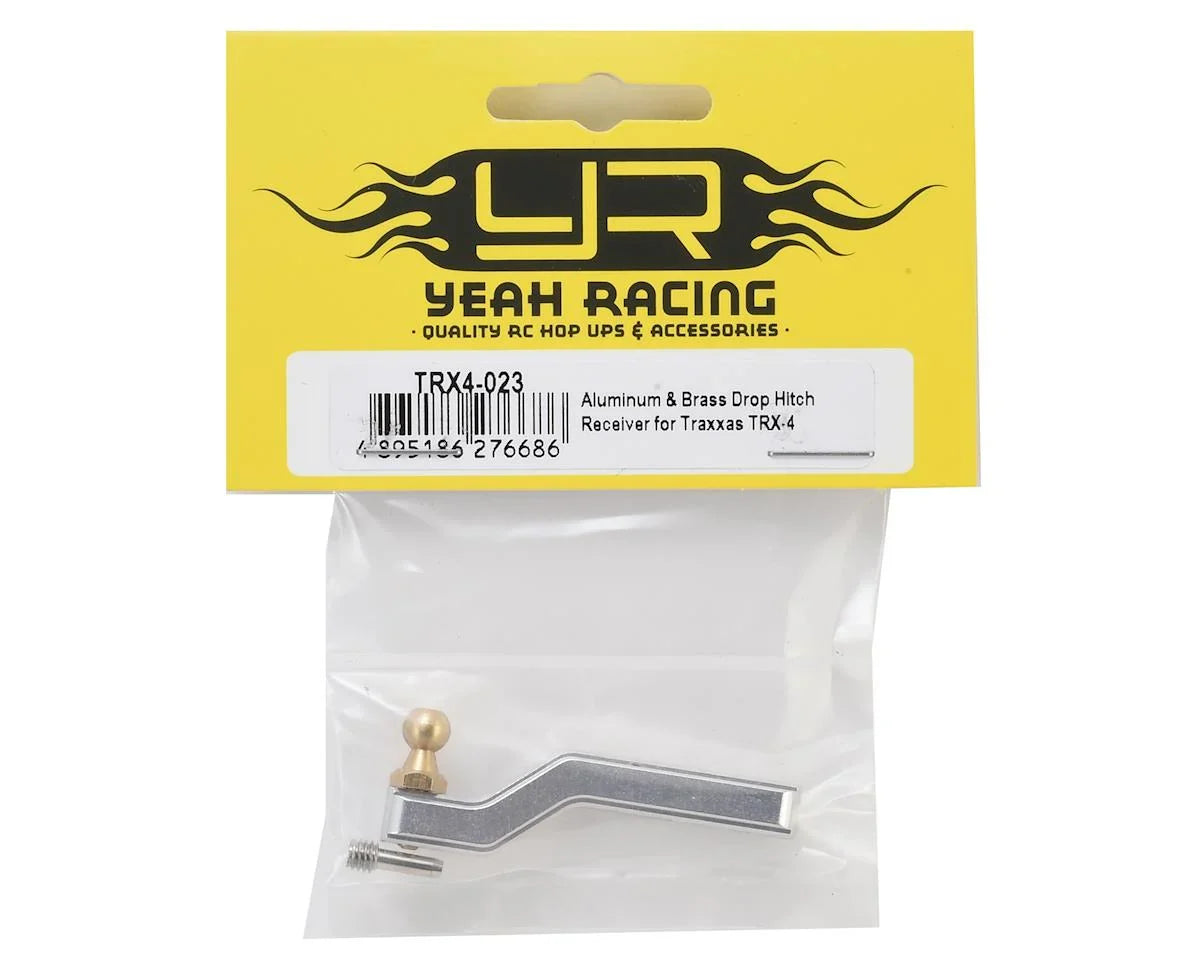 Yeah Racing Traxxas TRX-4 Aluminum & Brass Drop Hitch Receiver - YEA-TRX4-023