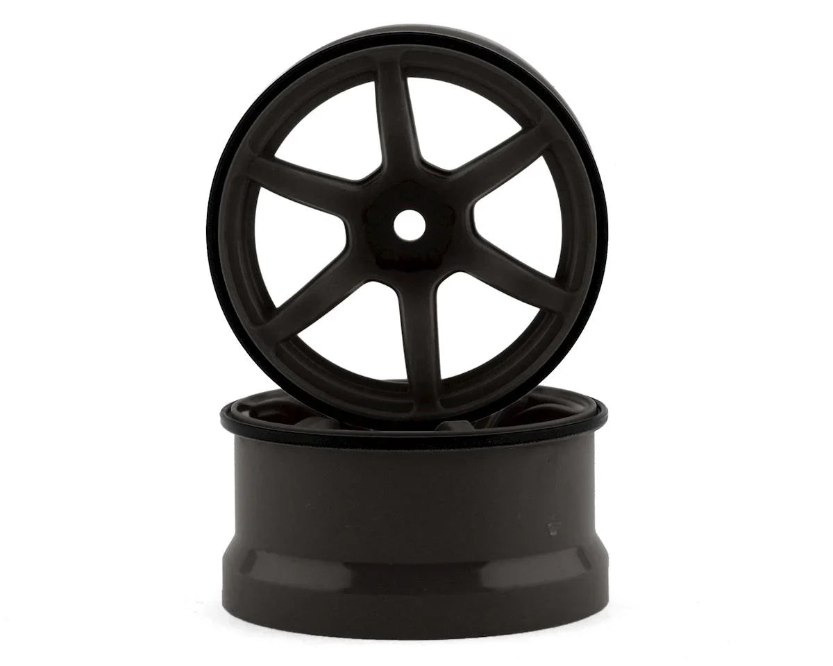 Yokomo 12mm Hex Racing Performer High Traction RWD Drift Wheels - YOKRP-6313T6A