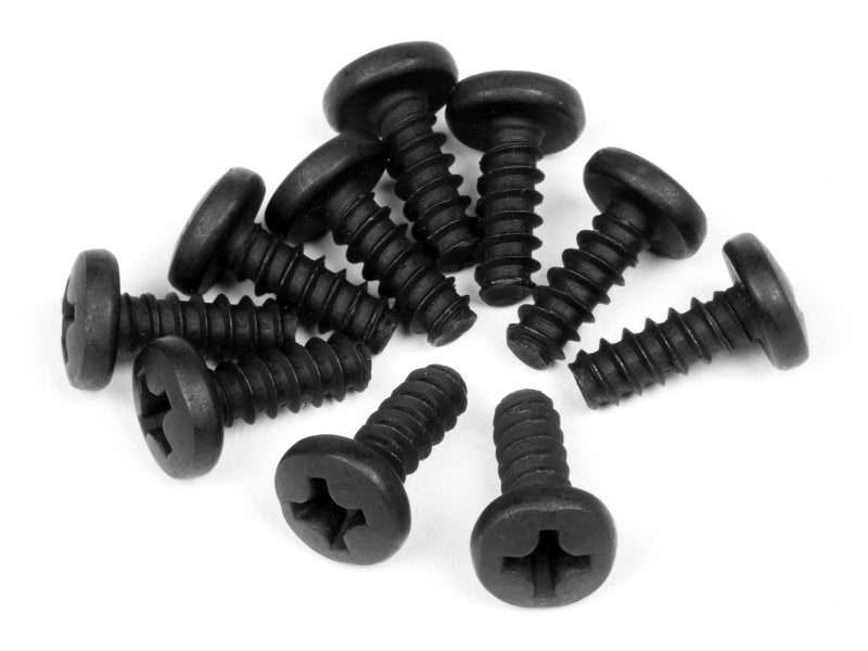HPIZ566 - TP. BINDER HEAD SCREW M3x8mm (10pcs) Phillips Head
