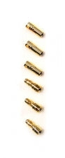 Bullet Connectors 3.5mm 3 Male 3 Female - BC3.5MM-3P