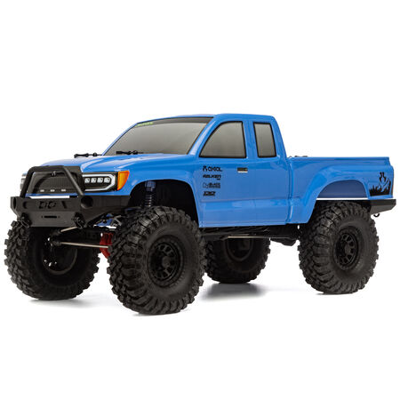 1/10 SCX10 III Base Camp 4WD Rock Crawler Brushed RTR, Blue - AXI03027T1