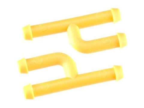 Dubro In-Line Fuel Connector w/Plug Yellow (2)