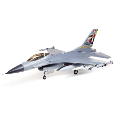 F-16 Falcon 80mm EDF Jet Smart BNF Basic with SAFE Select - EFL87850