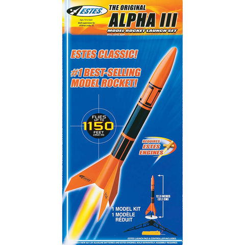 Alpha III Launch Set E2X Easy-to-Assemble - EST1427