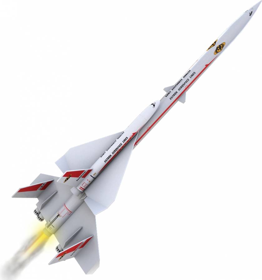 Super Orbital Transport Model Rocket Kit Expert - EST7314