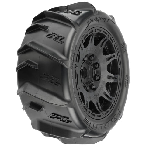 1/6 Dumont Sand/Snow Tires F/R 5.7" Tires MTD 24mm Black Raid 2 - PRO1020210