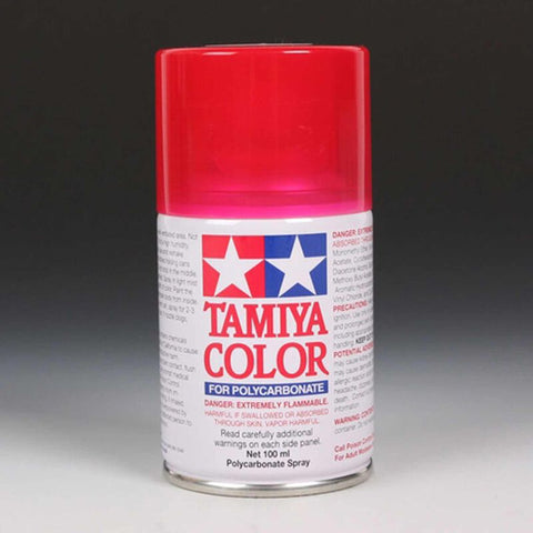 Polycarbonate PS-37 Translucent Red Spray 100 ml - TAM86037