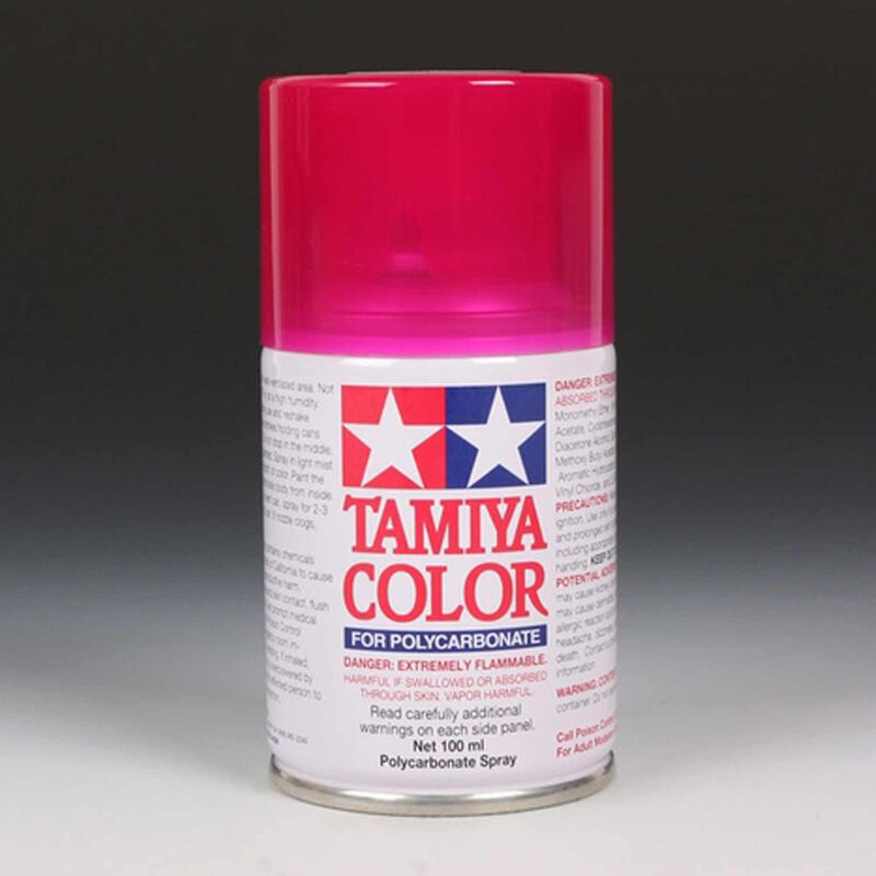 Polycarbonate PS-40 Translucent Pink Spray 100 ml - TAM86040