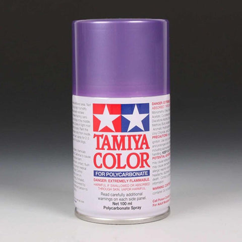 Tamiya Polycarbonate PS-51 Purple Anodized Aluminum Spray 100 ml - TAM86051