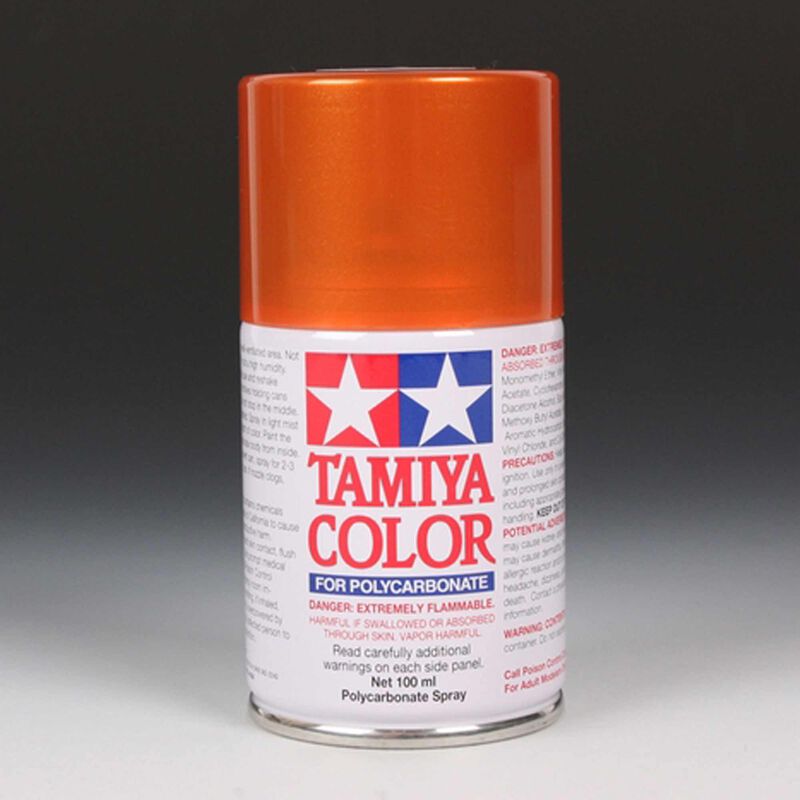 Polycarbonate PS-61 Metallic Orange Spray 100 ml - TAM86061