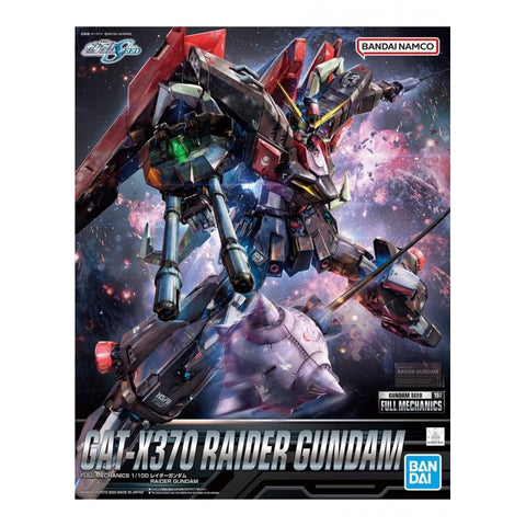 Bandai Full Mechanics Gat-X370 Raider Gundam Mg - 1/100 Scale Model Kit - BAN2595692