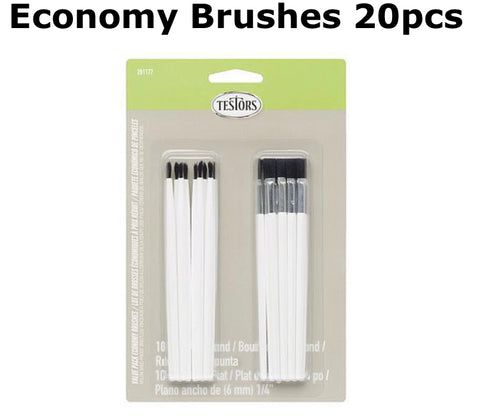 20 Piece Economy Assorted Brush