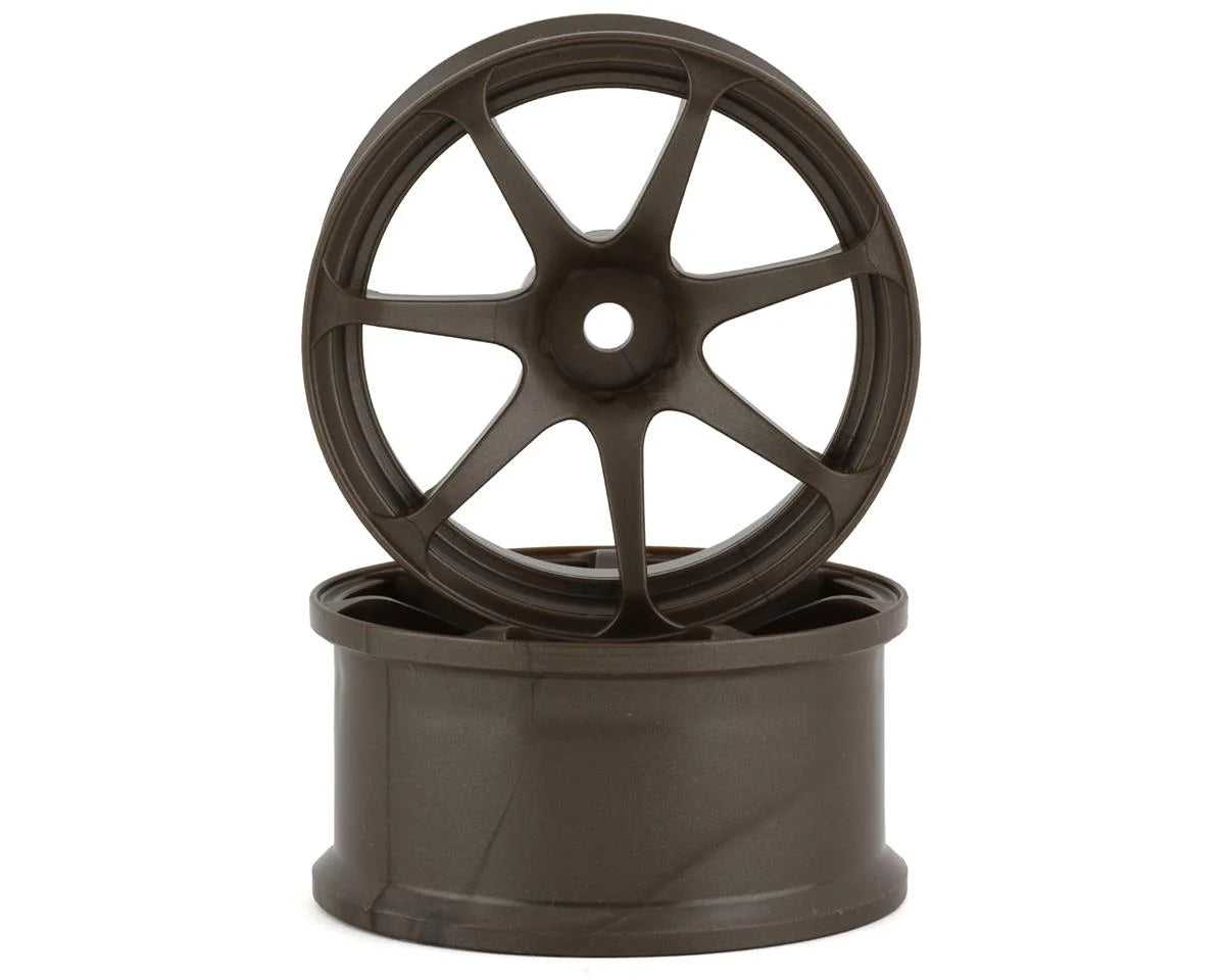 Integra AVS Model T7 High Traction Drift Wheel (Matte Bronze) (2) (5mm Offset) w/12mm Hex - IW-2205BR