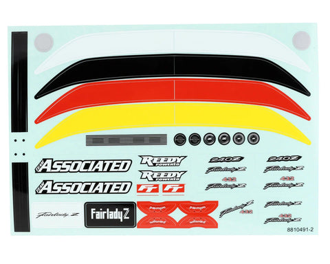 ASC31906 Team Associated Apex2 Sport Datsun 240Z Body (Clear)