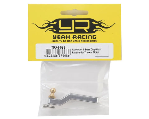 Yeah Racing Traxxas TRX-4 Aluminum & Brass Drop Hitch Receiver - YEA-TRX4-023