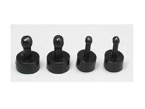 Dubro Fuel Line Plugs Small/Large Dots (4) - DUBQ0659