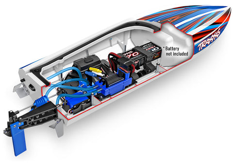 Disruptor®: High Performance Race Boat with TQ™™ 2.4GHz radio system