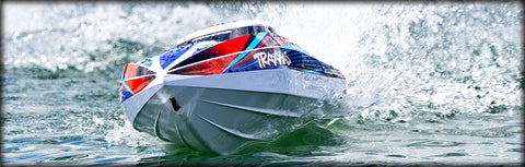 Disruptor®: High Performance Race Boat with TQ™™ 2.4GHz radio system