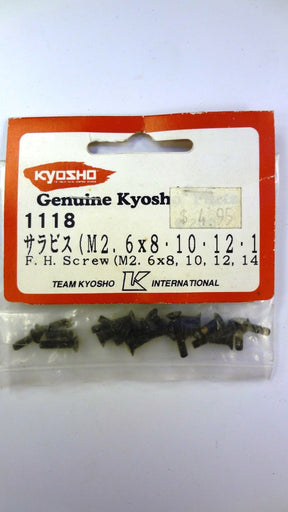 F.H. SCREWS (M2. 6x8, 10, 12, 14) - 1118