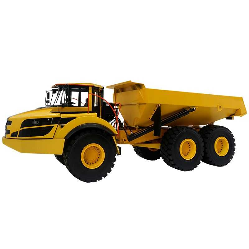 1/14 E450C Articulating HYDRAULIC Dump truck with battery, charger JDM-166 - JDM-166