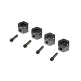 12mm Machined Wheel Hex (4): LMT