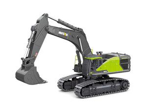 1/14 22CH RC Excavator Green excavator 1593 - 1593