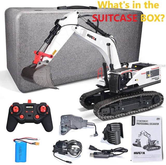 1/14 22CH RC Pro Excavator with metal tracks 1594 - 1594