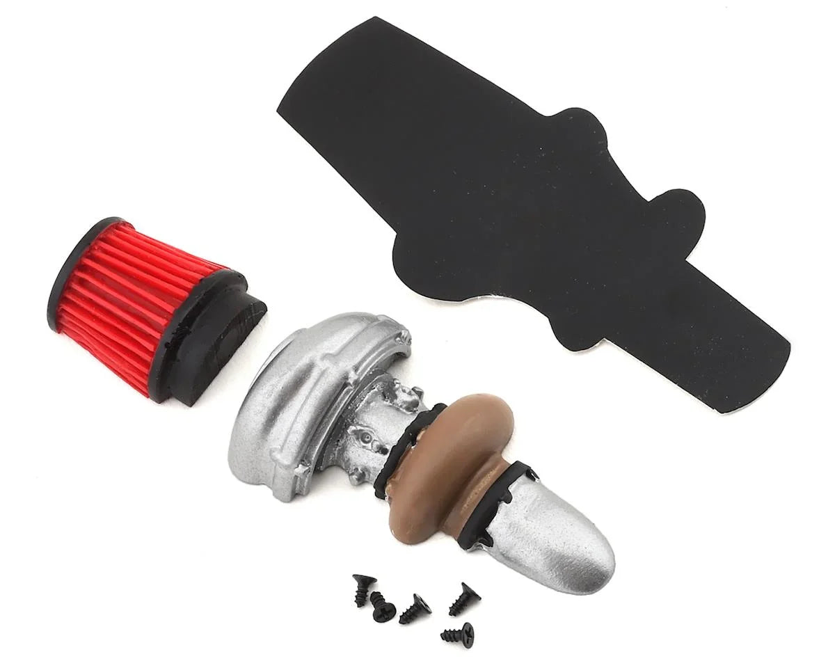 SDW-HTURCONE-GR Sideways RC Scale Drift Half Turbo w/Cone Filter (Green)