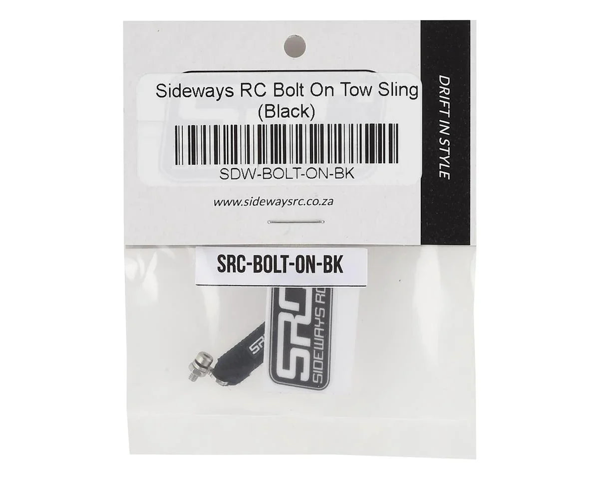 SDW-BOLT-ON-BK Sideways RC Scale Drift Bolt On Tow Sling