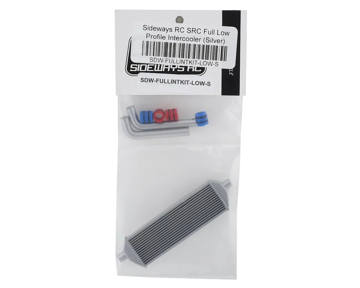 SDW-FULLINTKIT-LOW-S Sideways RC Scale Drift Full Intercooler Kit (Silver) (Low Profile)