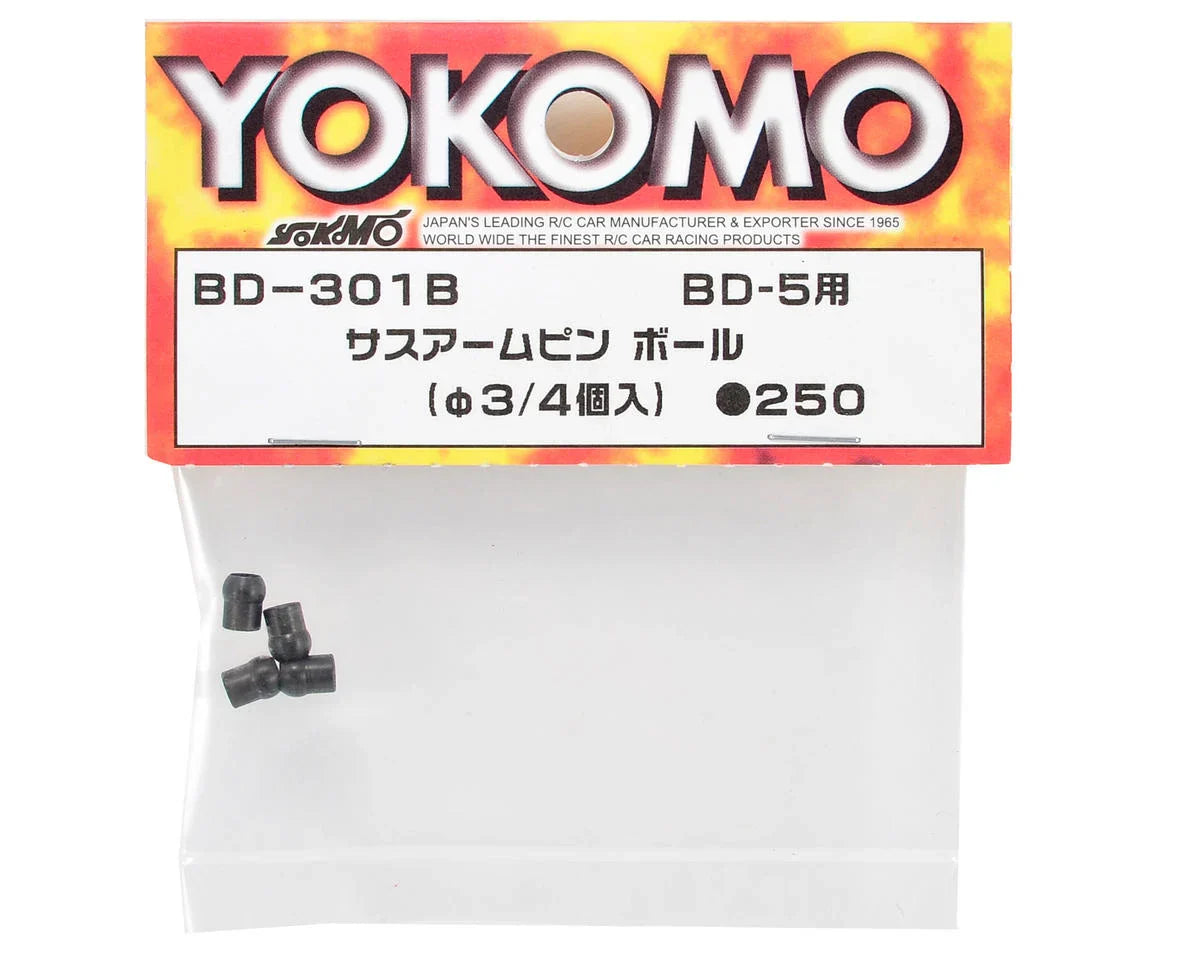 YOKBD-301BA Yokomo 3mm Suspension Arm Pin Ball (4)
