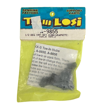 LOSA9855 1/ DEG OFF SET HUBS (GRAPHITE) XXX-S  XXX-4 - LOSA9855