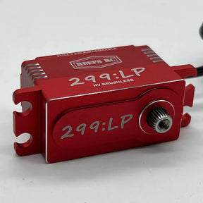 Reef's RC - 299LP Special Edition Red High Speed High Torque Low Profile Brushless Servo .0.57/313 @8.4V - SEHREEFS130 - SEHREEFS130