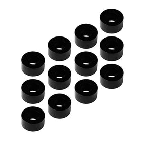 1UP Racing - 3x6x3mm Precision Aluminum Shims, Black, 12pcs - 1UP80305 - 1UP80305