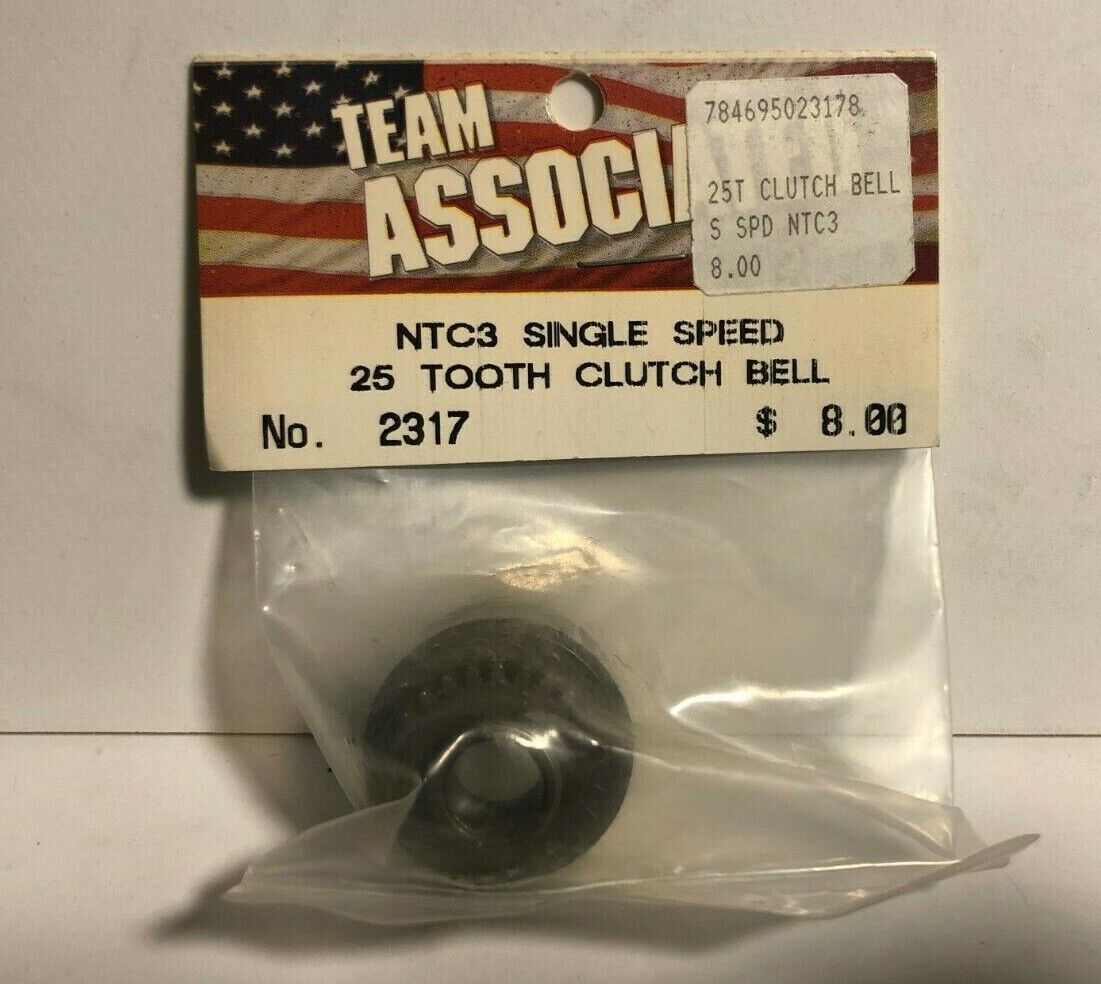 Team Associated 2317 NTC3 single speed 25 tooth clutch bell