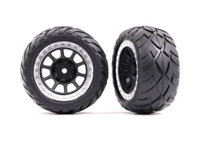 Traxxas Multi-Spoke 2.2" Wheels with Anaconda Tires (2) - 2478G