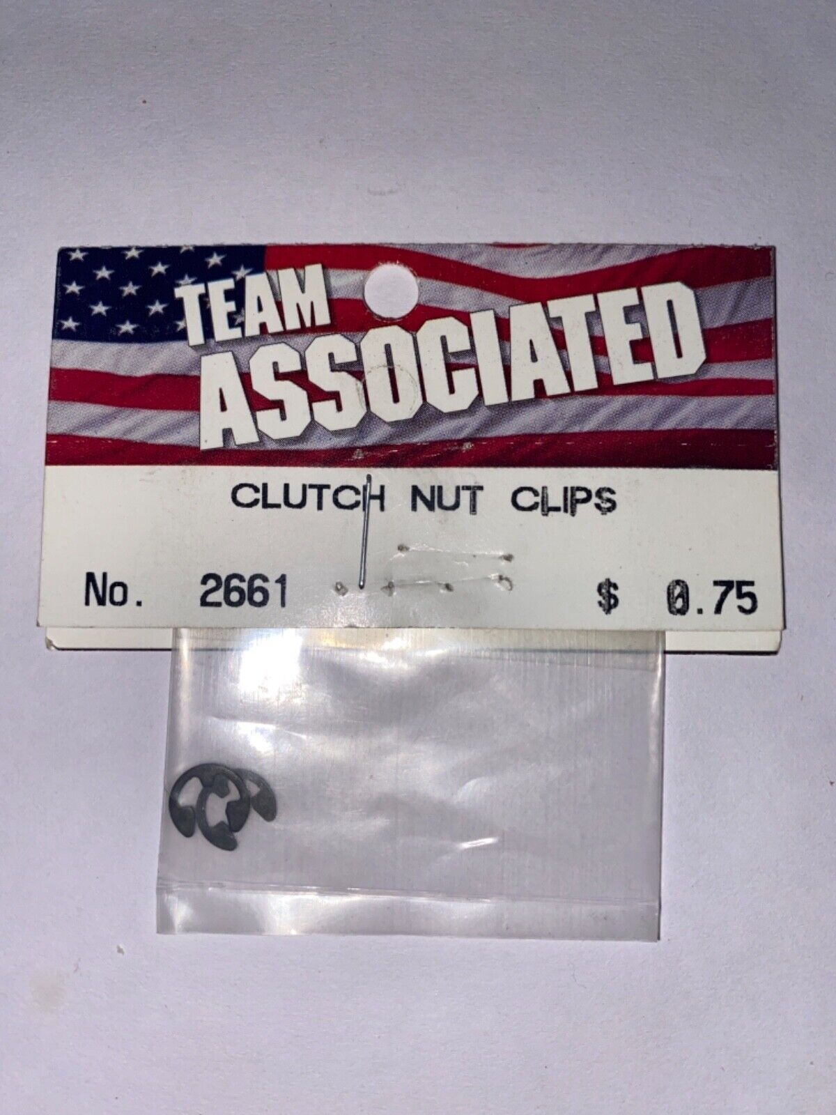 Team Associated 2661 clutch nut clips