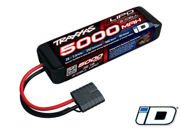 5000mah 7.4v 2-Cell 25C LiPo Battery