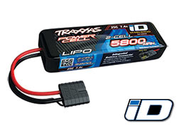5800mAh 7.4v 2-Cell 25C LiPo Battery