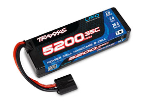 Traxxas 5200 mAh 7.4 Volt 2-Cell Hard Case LiPo Battery - 2844R
