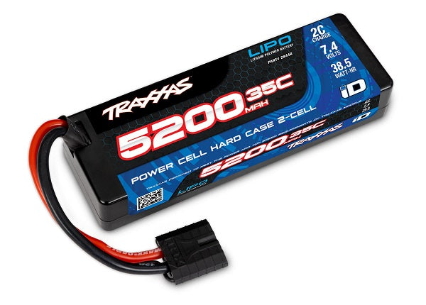 5200mAh 7.4v 2-cell 35C LiPo Battery