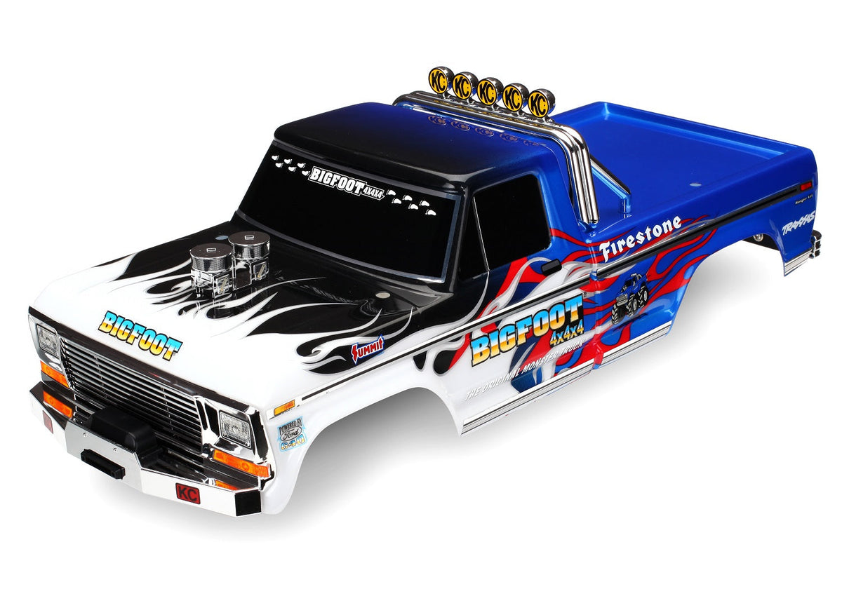BODY BIGFOOT FLAME DECAL APPLD