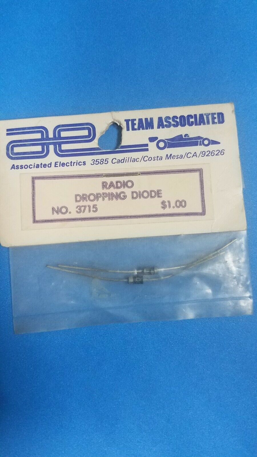 Team Associated 3715 Radio dropping Diode