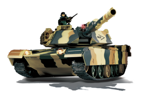1/24 U.S. Abrams RC IR BB Tank 3816 - 3816