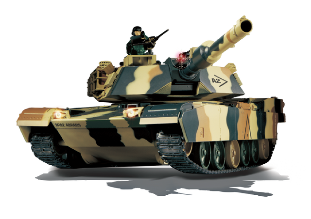 1/24 U.S. Abrams RC IR BB Tank 3816 - 3816