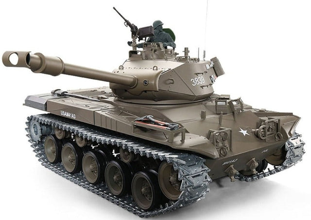 V7.0 1:16 U.S.A M41 "Walker Bulldog" RC Tank full pro version 3839-FULL PRO - 3839-FULL PRO