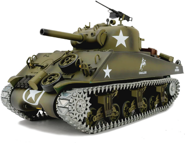 V7.0 1-16 U.S.A M4A3 "Sherman"  RC Tank(BB AND IR) - FULL PRO VERSION 3898-FULL PRO - 3898-FULL PRO